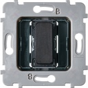 Mécanisme Connexion Auto, 1 Va-et-Vient (VV) ou Bouton Poussoir (BP), pour façade Simple COLLECTION M