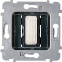 Mécanisme Connexion Auto, 1 Va-et-Vient (VV) ou Bouton Poussoir (BP), pour façade Simple COLLECTION M