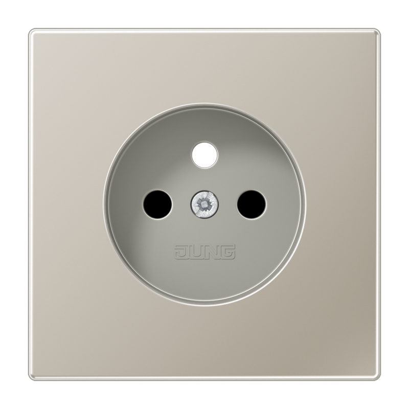 [ES1521FKIPL-1] Enjoliveur LS990 pour Prise Franco/Belge (Métal, Métal, Inox)