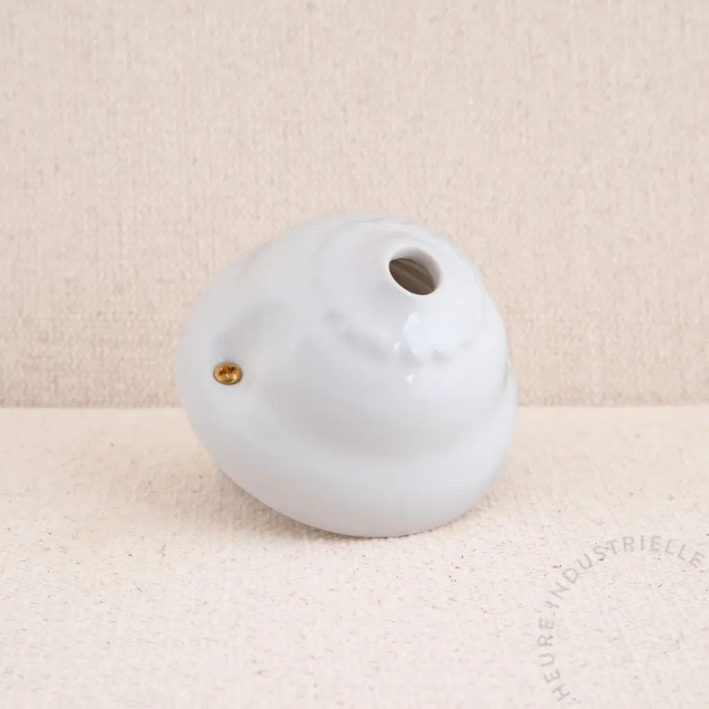 Rosace Firenze porcelaine blanche