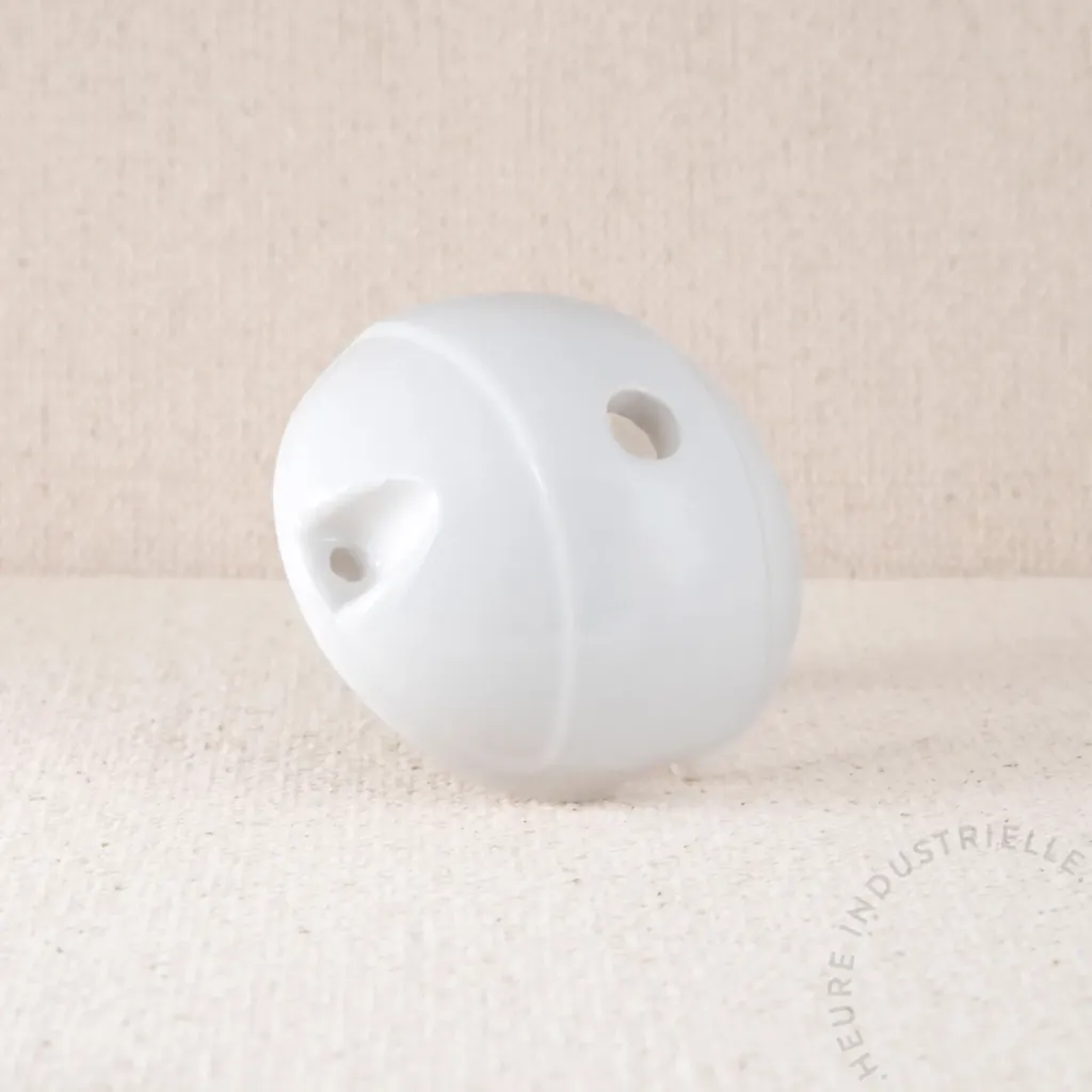 [P7526] Rosace Milano porcelaine blanche (Ø90mm, H37mm)