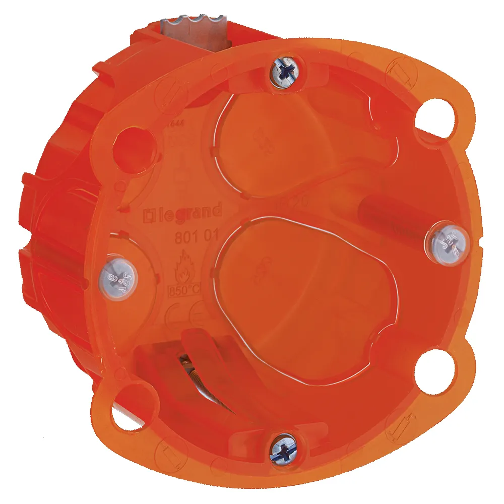[L080101] Boîte multimatériaux Batibox 1 poste - profondeur 40mm