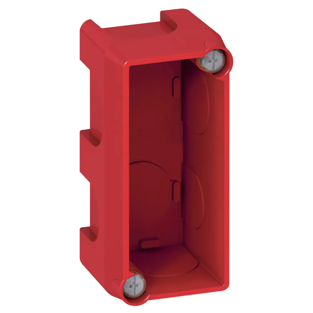 [L080140] Boîte monoposte Batibox maçonnerie pour 1 module - profondeur 40mm