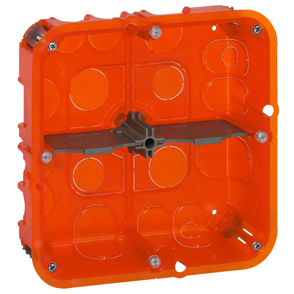 [L080124] Boîte multimatériaux Batibox 2x2 postes ou 2x4 à 5 modules - profondeur 50mm