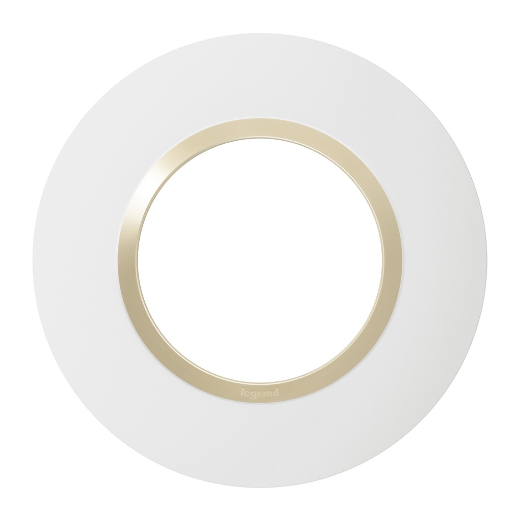 Plaque ronde dooxie 1 poste