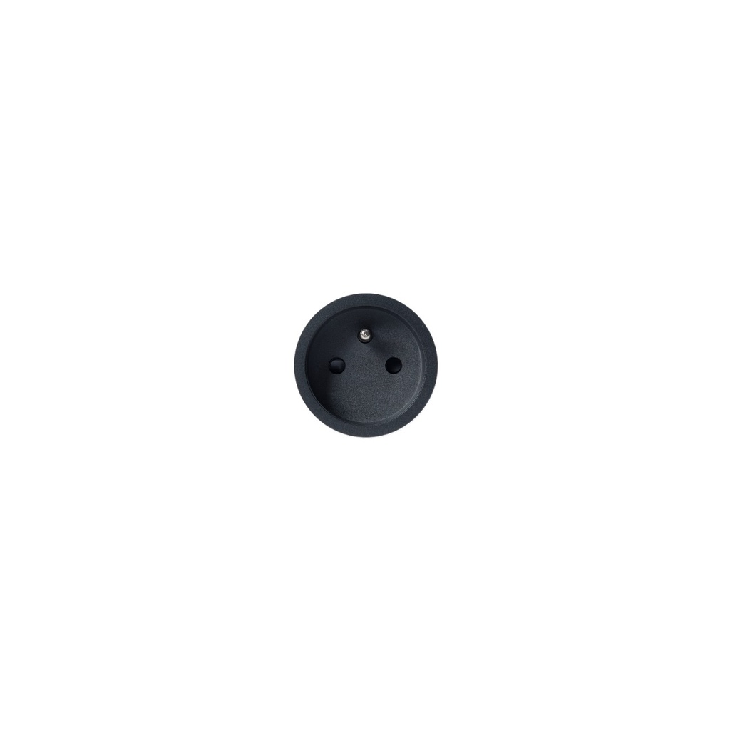 Rond 2.0 Small Trim (Ø52 mm) - Prise de Courant 2P+T Retrofit / Easyfit / Backfit