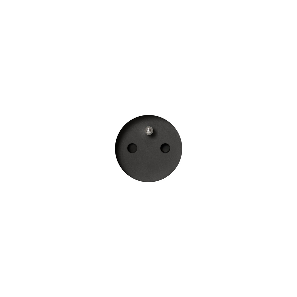 Rond 3.0 Stone - Prise de Courant 2P+T