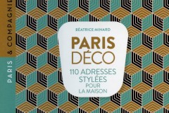 Heure Industrielle citée sur les pages du livre Paris Déco 110 adresses stylées pour la maison en 2016 par Béatrice MINARD