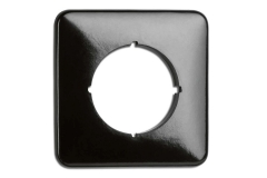 Plaque carrées THPG Bakélite noire